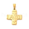 304 Stainless Steel Pendants STAS-L286-14G-1