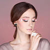 FIBLOOM 16 Pair 16 Style Ethnic Style Alloy Stud Earrings EJEW-FI0002-86-7