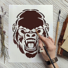 Plastic Reusable Drawing Painting Stencils Templates DIY-WH0202-300-6