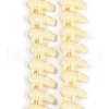Synthetic Coral Dyed Carved Beads Strands CORA-K009-04B-1