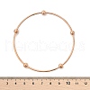 Fashion Tri-color 304 Stainless Steel Bangle Sets BJEW-L664-023C-M-4