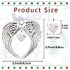 Custom Alloy Big Pendants PALLOY-WH0102-001-2