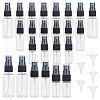 Olycraft 120Pcs 3 Styles Plastic Travel Spray Bottles AJEW-OC0005-07A-1