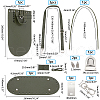PU Leather Shoulder Bag Making Kits DIY-WH0209-77-2