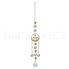 Glass Teardrop Pendant Decoration PW-WG75590-05-1