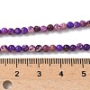Dyed Natural Regalite/Imperial Jasper/Sea Sediment Jasper Beads Strands G-B124-C05-07-2