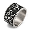 304 Stainless Steel Ring RJEW-B055-03AS-03-1