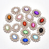 Alloy Cabochons X-PALLOY-T066-12-1