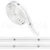 5M Polyester Curtain Fabric Belts OCOR-WH0078-211-1