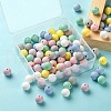 7 Colors Food Grade Eco-Friendly Silicone Beads SIL-LS0001-02B-5