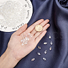 SUNNYCLUE 200pcs 2Strands Glass Beads Strands GLAA-SC0001-57-3