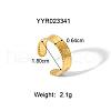 Stainless Steel Cuff Open Rings for Women GR5544-1-1