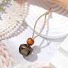 Iron Bell Pendant Decoration HJEW-JM02488-4