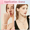 SUNNYCLUE 32Pcs 2 Colors Alloy Enamel Rhinestones Pendants ENAM-SC0005-54-5
