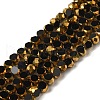 Electroplate Glass Beads Strands EGLA-P061-01A-03-1