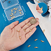 Beebeecraft 20Pcs Brass Lobster Claw Clasps KK-BBC0015-01B-G-3
