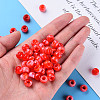 Acrylic European Beads MACR-S375-002B-05-5