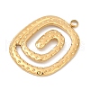 304 Stainless Steel Pendants STAS-C121-45F-G-2
