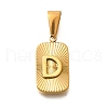 304 Stainless Steel Pendants STAS-S161-01D-G-1