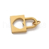 304 Stainless Steel Charms STAS-L281-004G-2