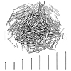 DICOSMETIC 320Pcs 8 Style 304 Stainless Steel Tube Beads STAS-DC0015-55-1