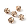 Pave Disco Ball Beads X-RB-A130-10mm-15-2