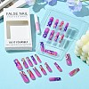 ABS Plastic Full Cover Press On False Nails DIY-CJC0006-16-6