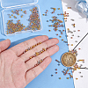 Unicraftale 360Pc 3 Colors Rack Plating Brass Spacer Beads FIND-UN0015-48-3