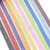 10Rolls 10 Colors Polyester Ribbon OCOR-TA0001-36B-5