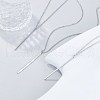 SUPERFINDINGS 304 Stainless Steel Pendant Necklaces NJEW-FH0001-14B-5