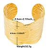 European and American Style 304 Stainless Steel Cuff Bangles for Women OR8331-2-1
