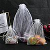 SOFPLATE 100Pcs 3 Styles Large Organza Pouches Portable Shoes Bag Travel Storage Drawstring Bags OP-SP0001-05-4