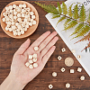 Natural Wood Beads WOOD-PH0001-10A-3