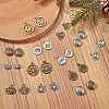 SUNNYCLUE Tibetan Style Filigree Alloy Pendants TIBEP-SC0001-18-6