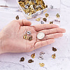 Tibetan Style Alloy Charms TIBEP-CD0001-02-8