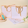Rectangle Paper Gift Tote Bags ABAG-WH0038-67B-5