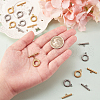 10Set 2 Colors Ion Plating(IP) 304 Stainless Steel Toggle Clasps STAS-CJ0001-205-5