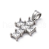 304 Stainless Steel Pendants STAS-L286-15P-2