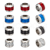 Unicraftale 12Pcs 4 Colors 304 Stainless Steel Beads STAS-UN0047-89-1