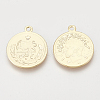 Brass Pendants KK-Q750-049G-1