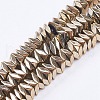 Electroplate Non-Magnetic Synthetic Hematite Strands G-F562-V03-1