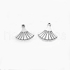 Non-Tarnish 201 Stainless Steel Pendants STAS-G296-15P-1
