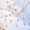 SUNNYCLUE 40Pcs 2 Style ABS Plastic Imitation Pearl Charms KK-SC0002-89-4