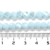 Opaque Glass Beads Stands EGLA-A035-P6mm-B10-4