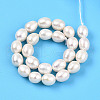 Natural Cultured Freshwater Pearl Beads Strands PEAR-N012-06Z-01-2