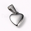 Tarnish Resistant 304 Stainless Steel Pendants STAS-I127-007P-01-1