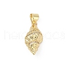 Brass Micro Pave Cubic Zirconia Pendants KK-D317-096G-1