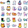 50Pcs Cartoon Cat Paper Sticker STIC-C012-02-5