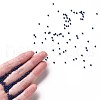 11/0 Grade A Baking Paint Glass Seed Beads X-SEED-N001-A-1012-4