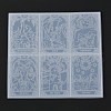 Tarot Cards Silicone Molds DIY-P020-04C-2